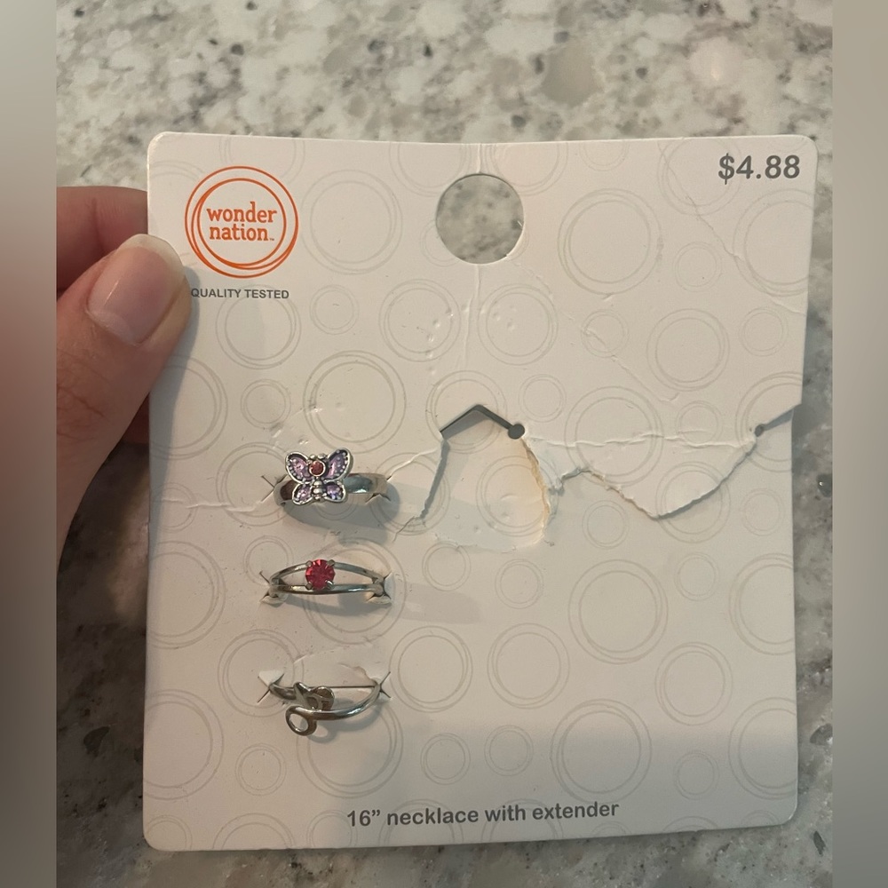 Wonder nation set of three rings